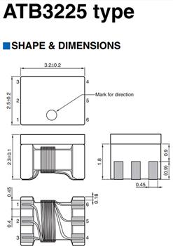 Chart - TDK ATB Transformers